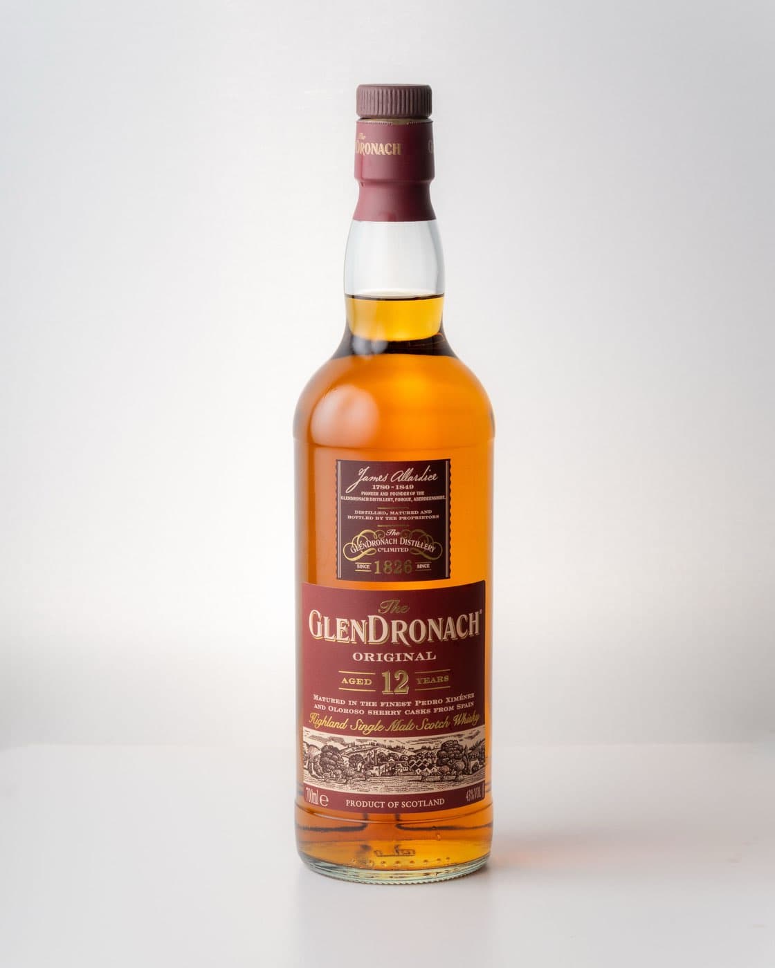 Glendronach 12 bottle