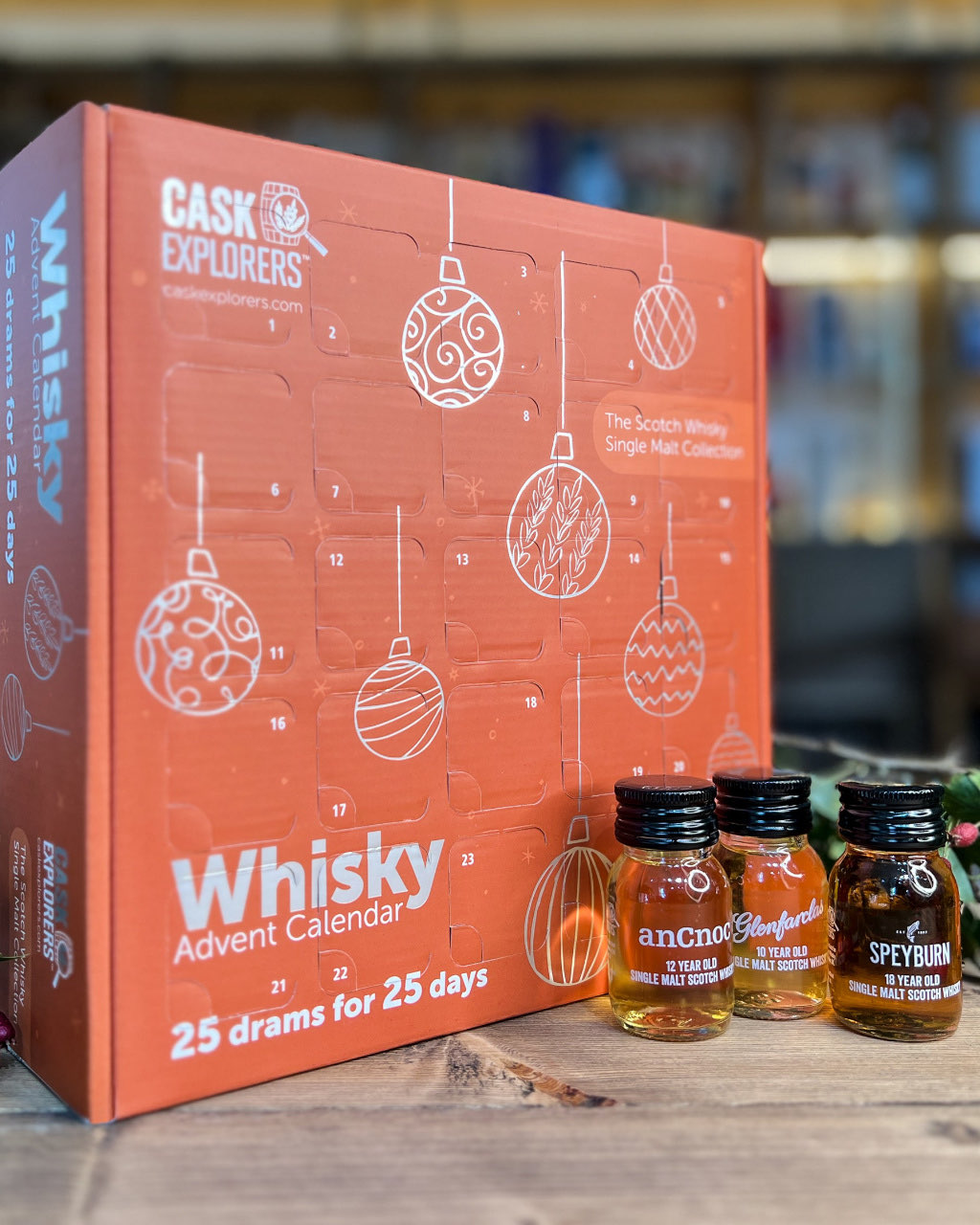 Cask Explorers 25 Day Single Malt Whisky Advent Calendar 2023