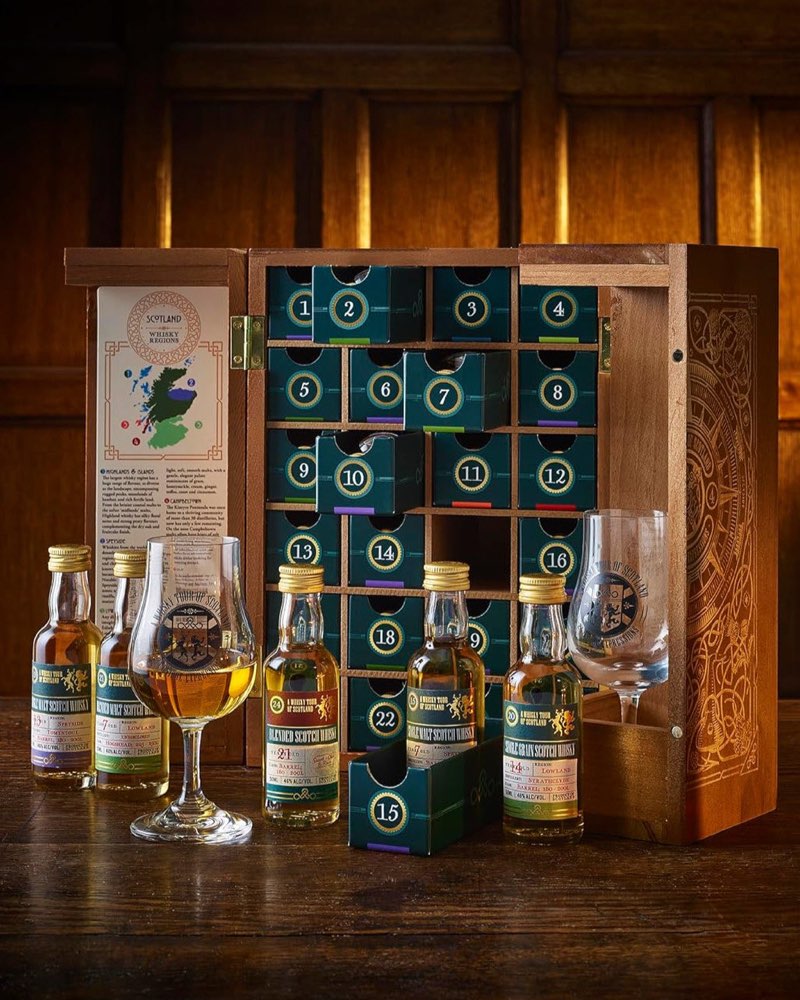 A Tour of Scotland Whisky Advent Calendar 2023