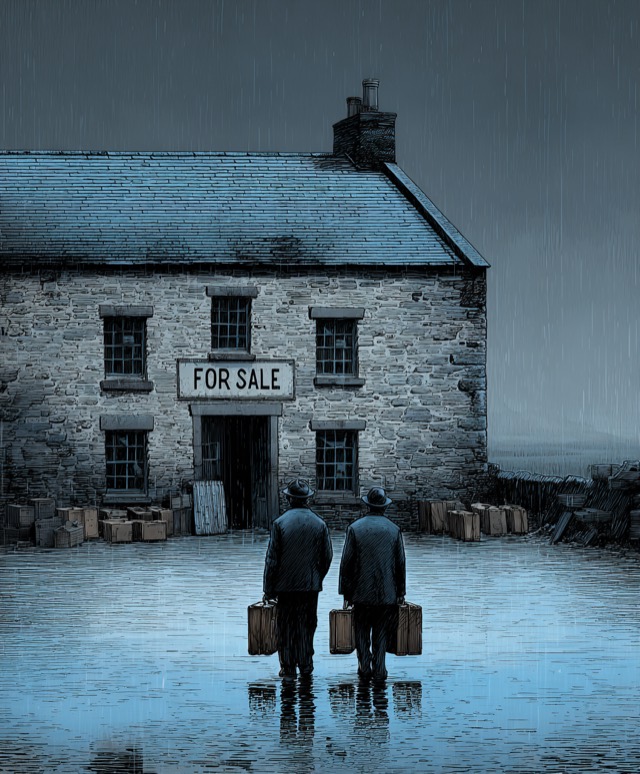 A Scottish distillery closing its doors during the consolidation years