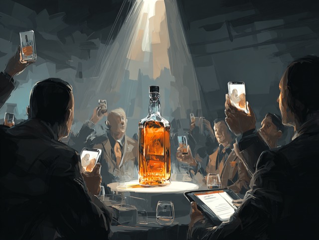 Frenzied bidding at a rare whisky auction