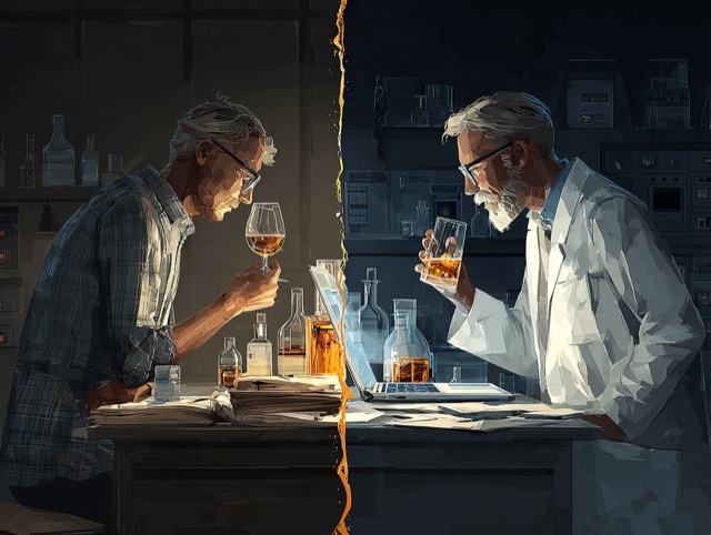 Experimental cask finishes representing whisky innovation