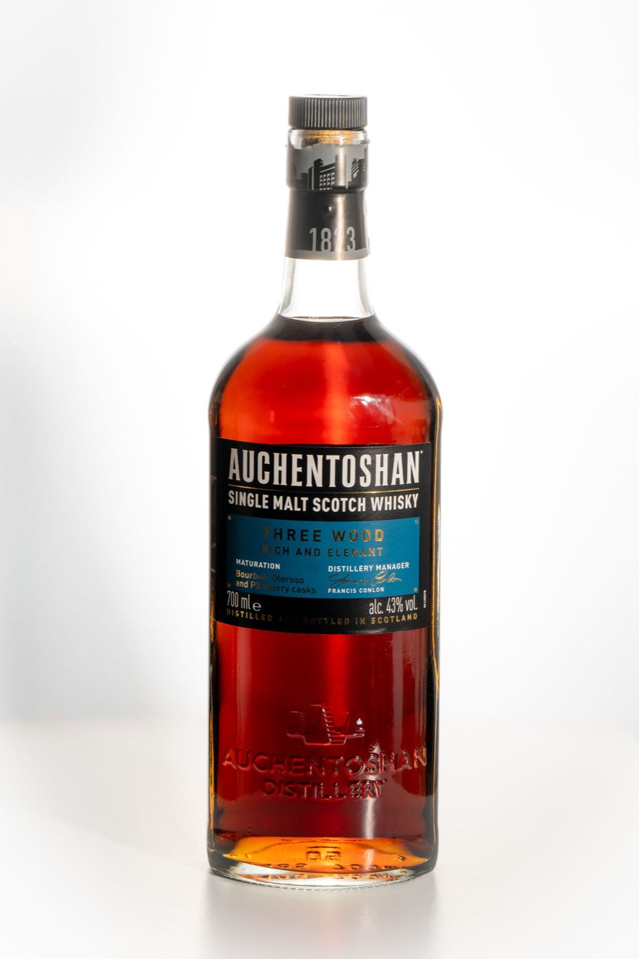 Auchentoshan Three Wood bottle