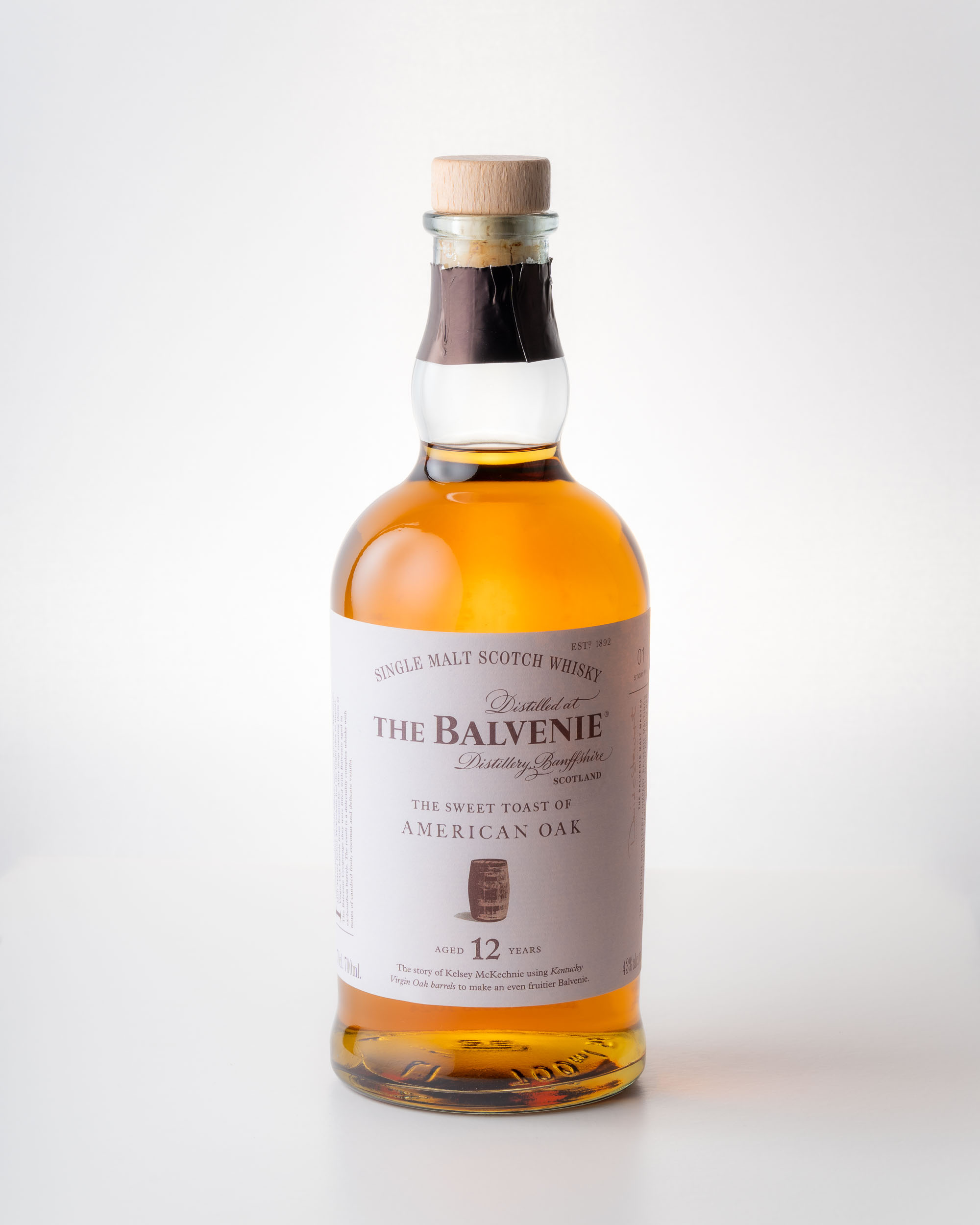 Balvenie 12 Sweet Toast American Oak bottle