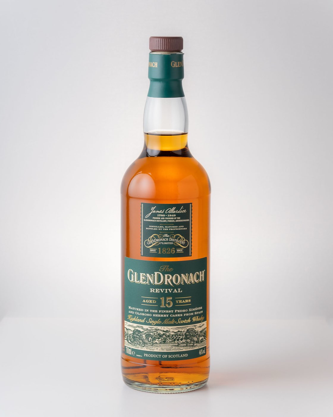 Glendronach 15 bottle